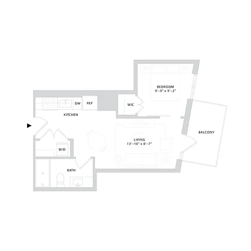 Floor plan 1403