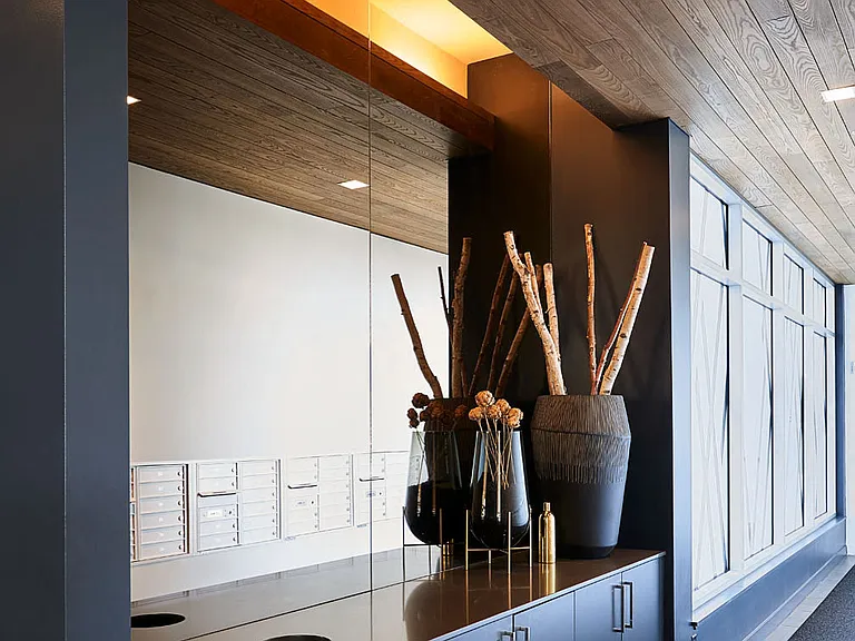 Hospitality Counter Woodside Village Lobby