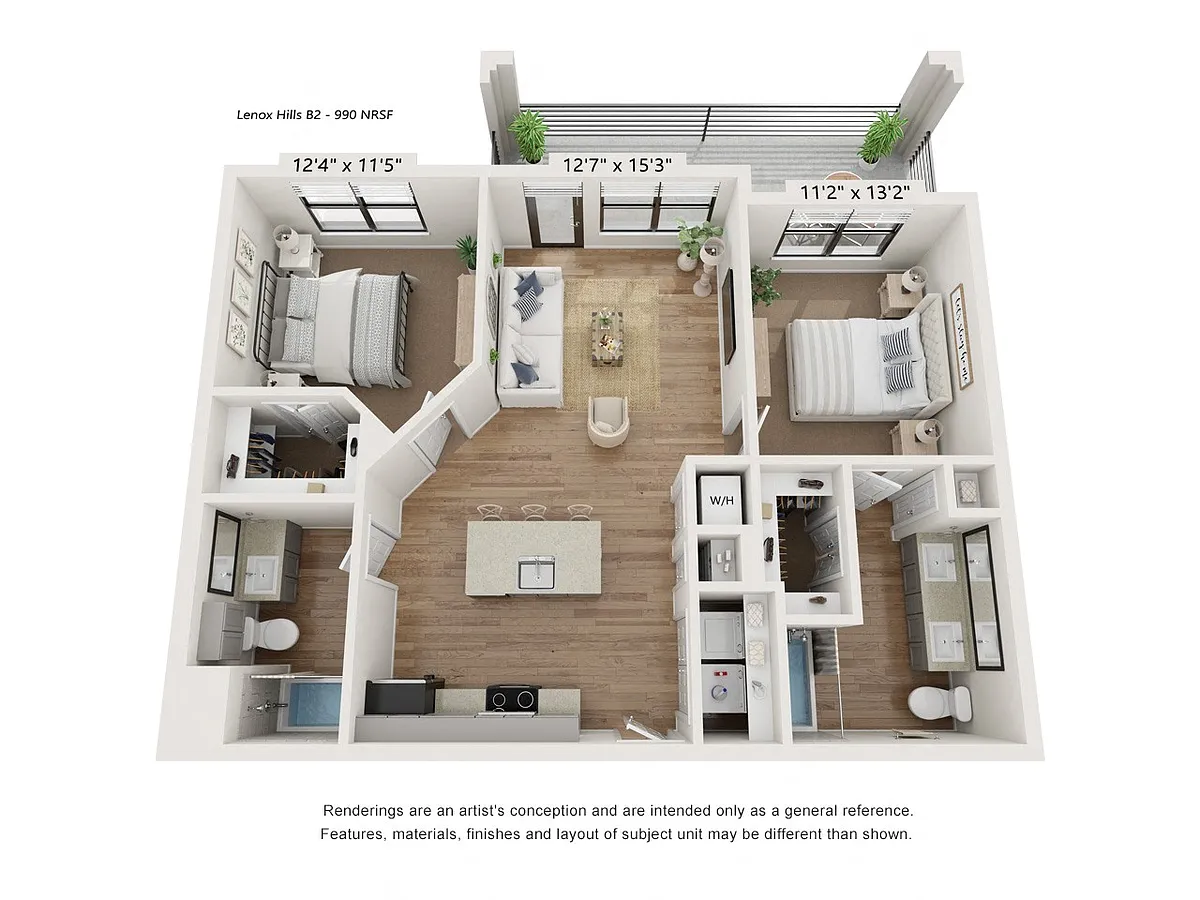 Floor plan B2