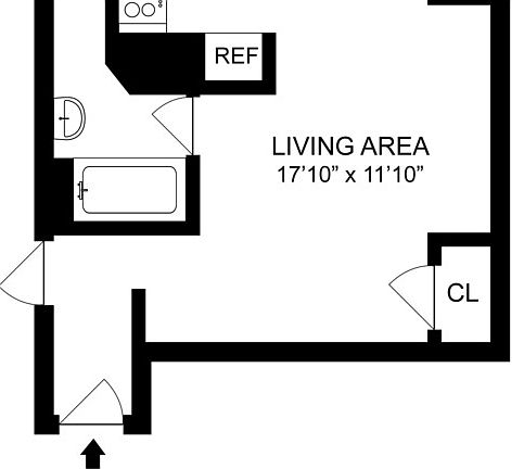 2nd image of 309 W 57th St APT 702