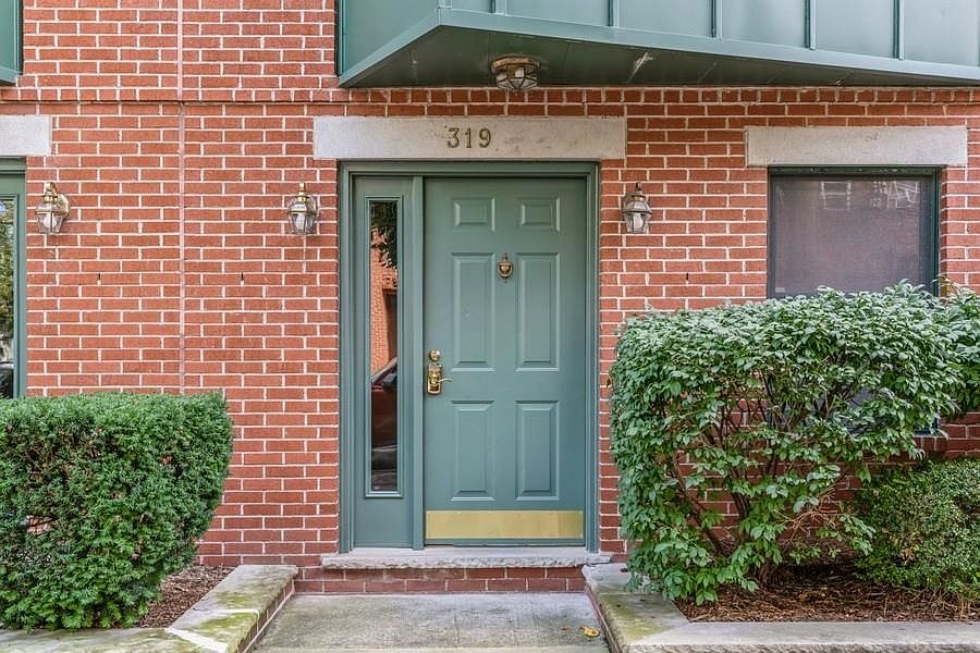 Jersey City Homes For Sale- 319 1st St #108 Finally, a large townhome style  condo with outdoor space and garage parking comes to market in the  Hudson NJ 07047 230016440