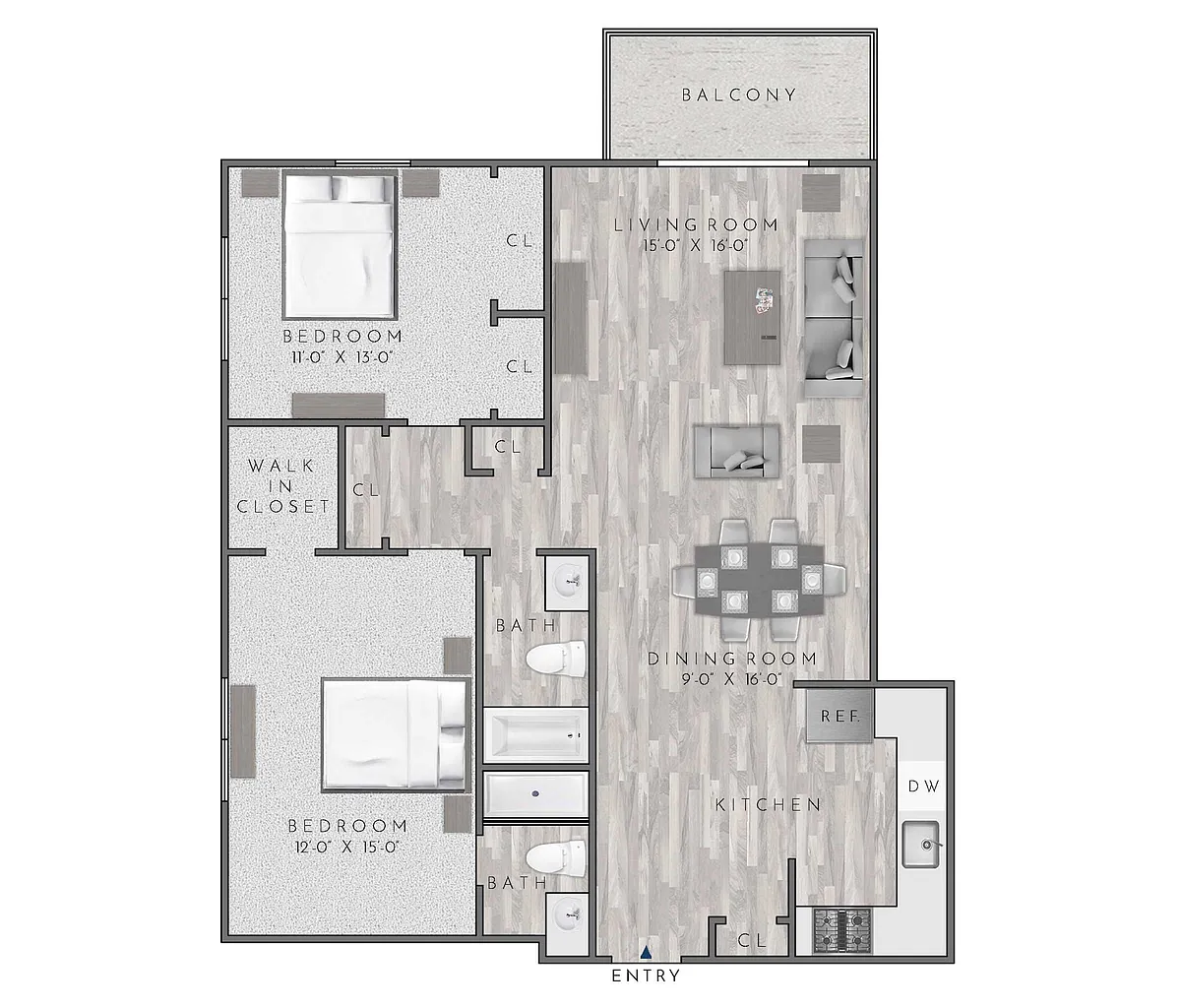 Floor plan B2