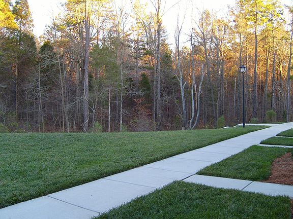 view of Idlewild Park from front door