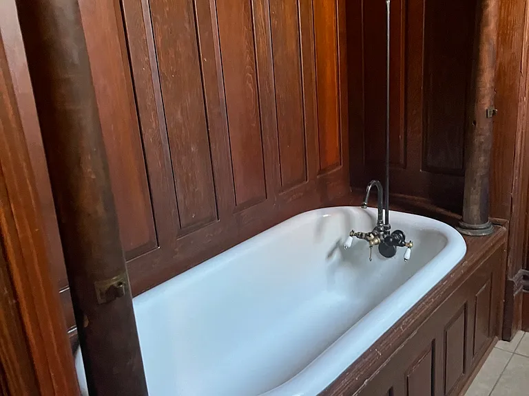 Original Soaking Tub with shower