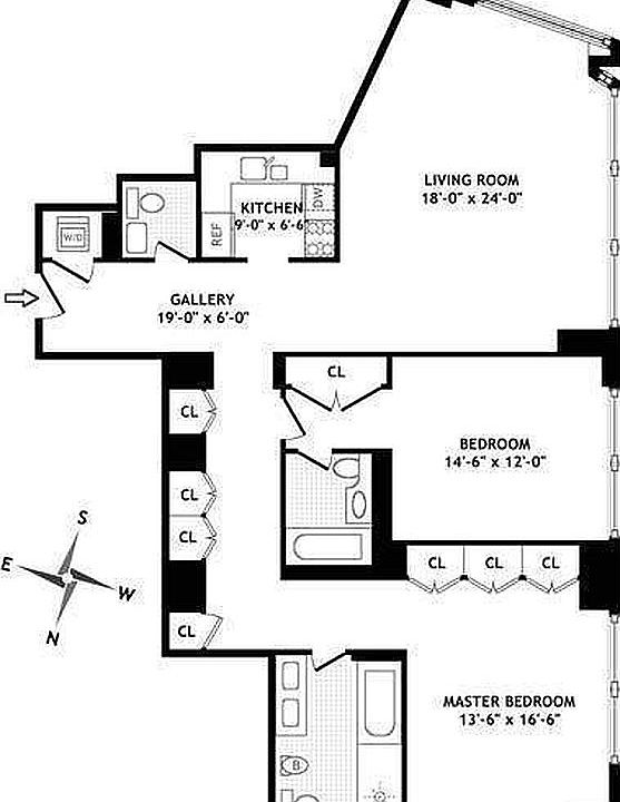 2nd image of 80 Columbus Cir APT 72E