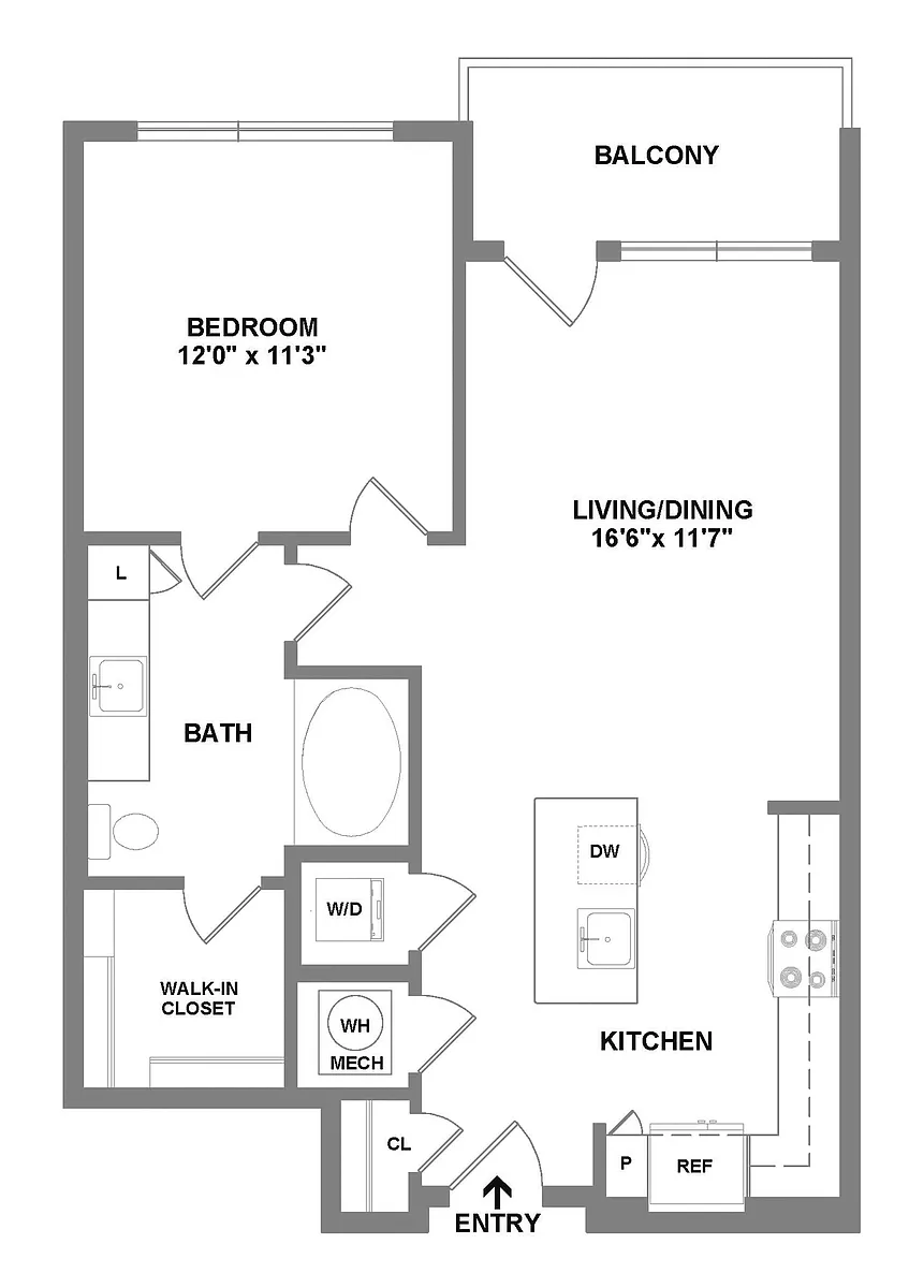 Floor plan A1-732