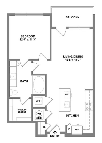 Floor plan A1-732