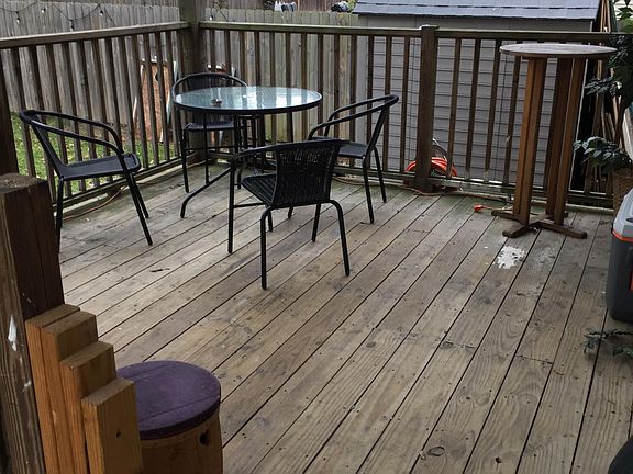 Back deck
