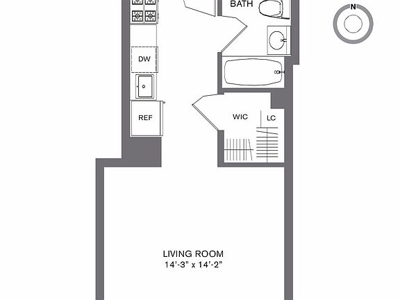 2nd image of 88 Leonard St APT 507