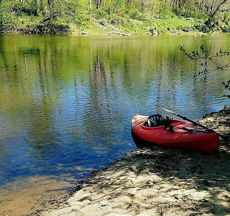 Kayak On Deep River