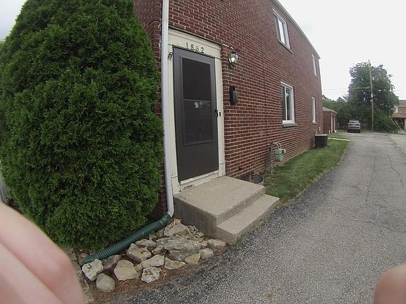 Side door of the unit.