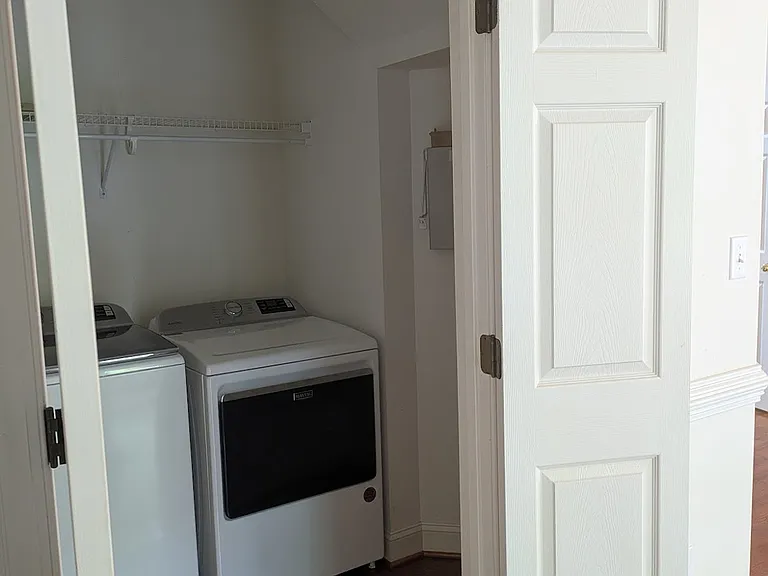 Laundry room.