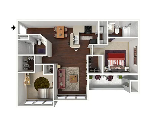 Floor plan Willow