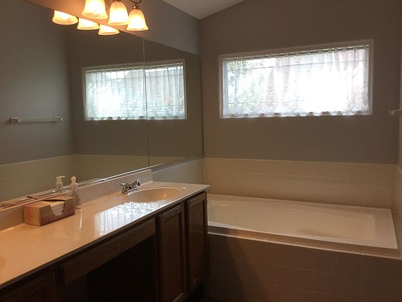 Master bathroom garden tub