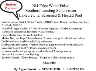 282 Edge Water Dr, Brunswick, GA 31525