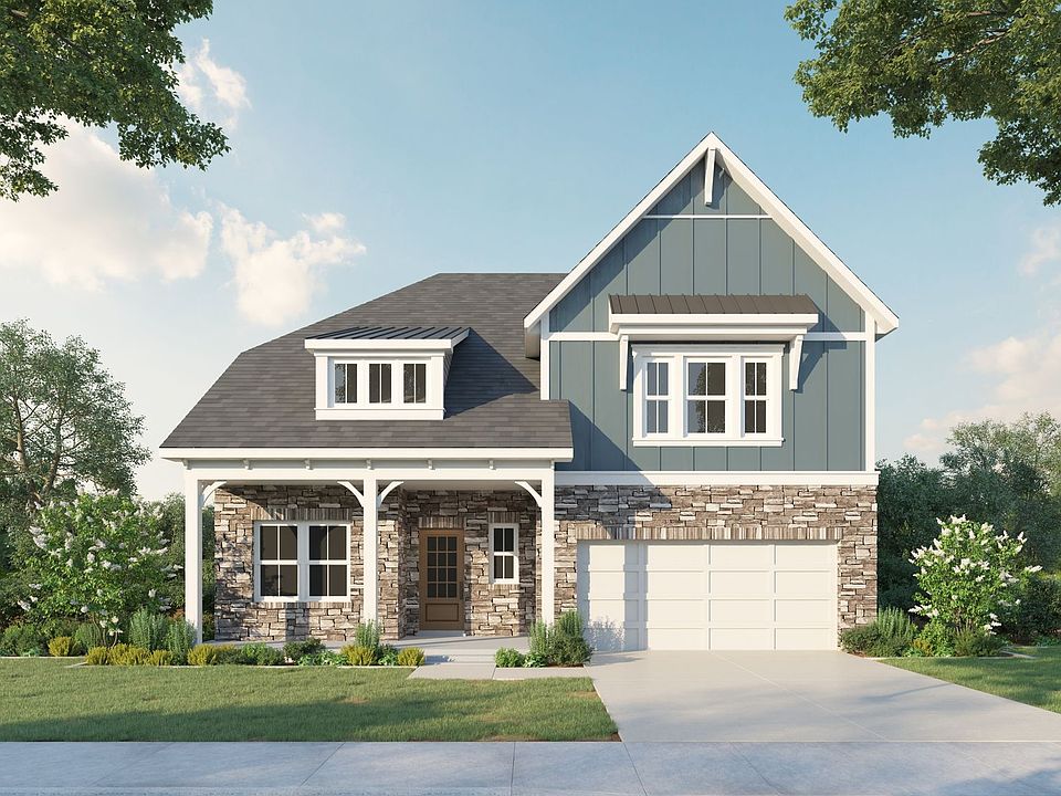 Farmhouse Facade 2 car