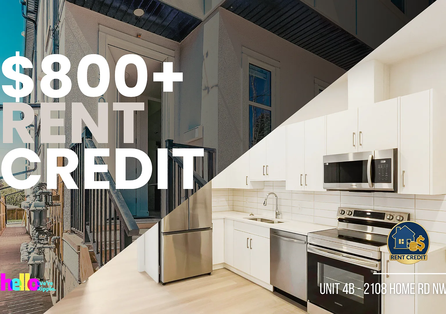 2108 Home Road NW (8-Plex), Calgary, AB - Unit 4B — Photo 1