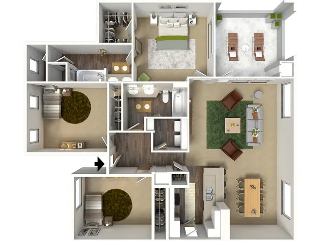 Floor plan Oxford