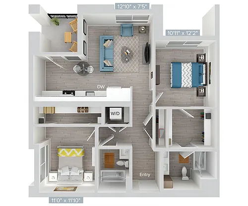 Floor plan B9-1037SF