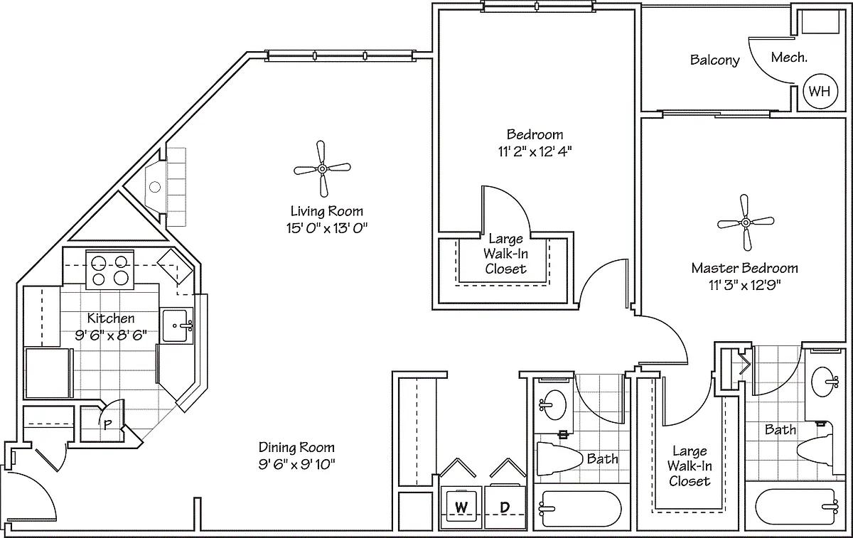 Floor plan The Bartlett