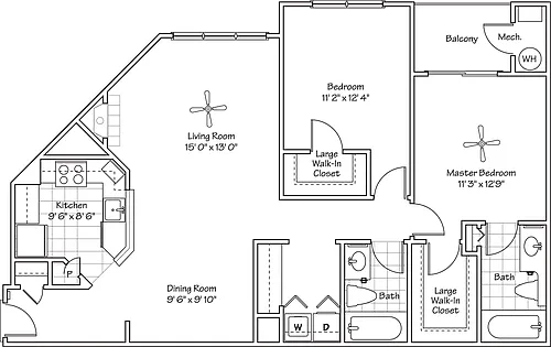 Floor plan The Bartlett