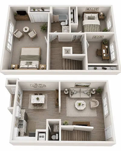 Floor plan GV 3x1.5