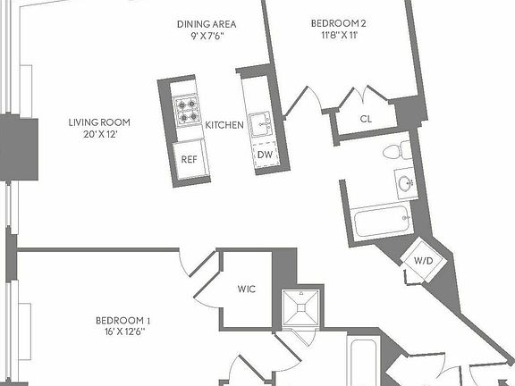2nd image of 227 W 77th St APT 3-D