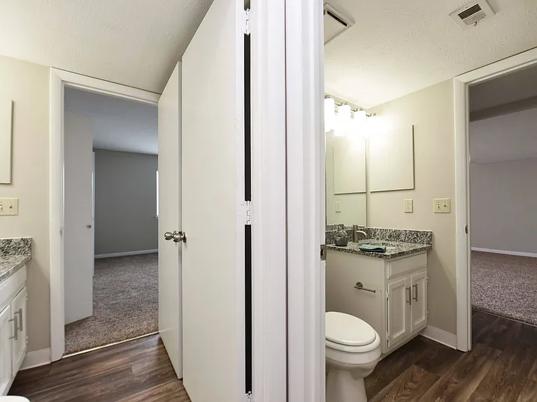 Bathroom + Granite Counters