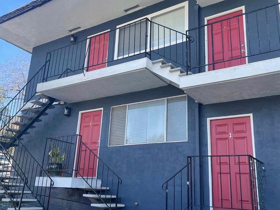 Newly renovated apartment building