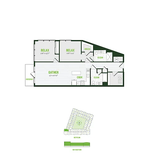Floor plan B8