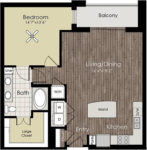 Floor plan A10