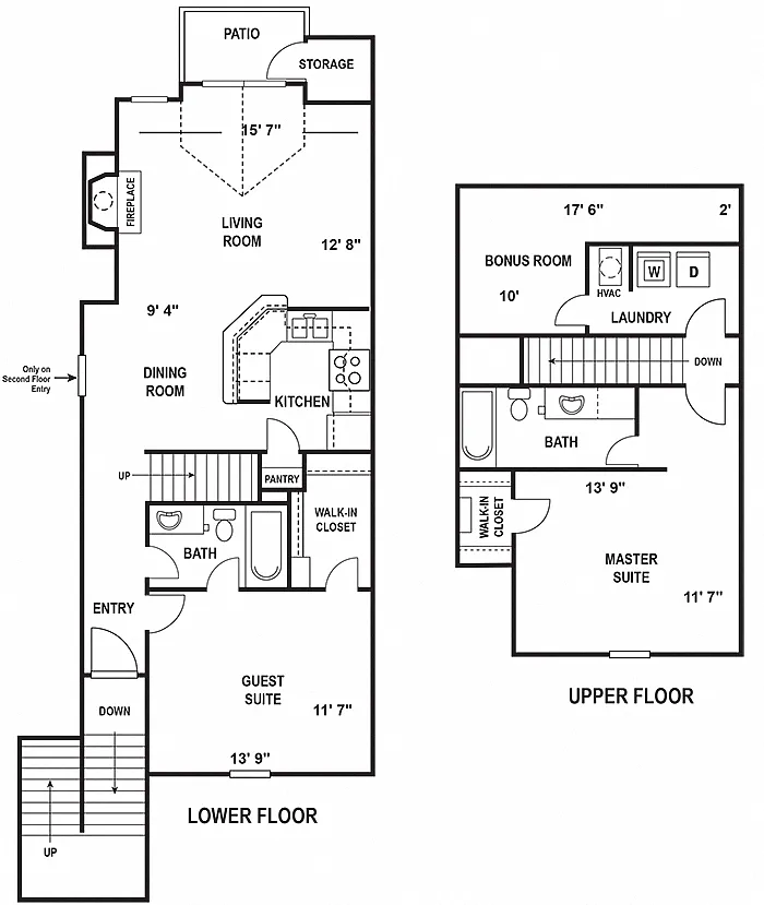 Floor plan The Marquette
