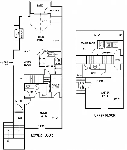 Floor plan The Marquette