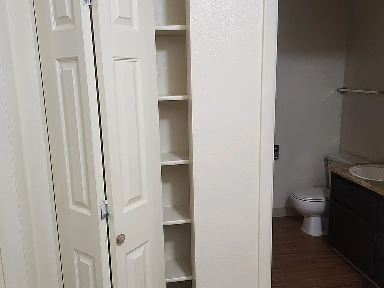 Hall closet