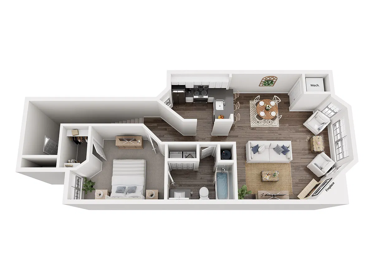 Floor plan Kensington II Upper