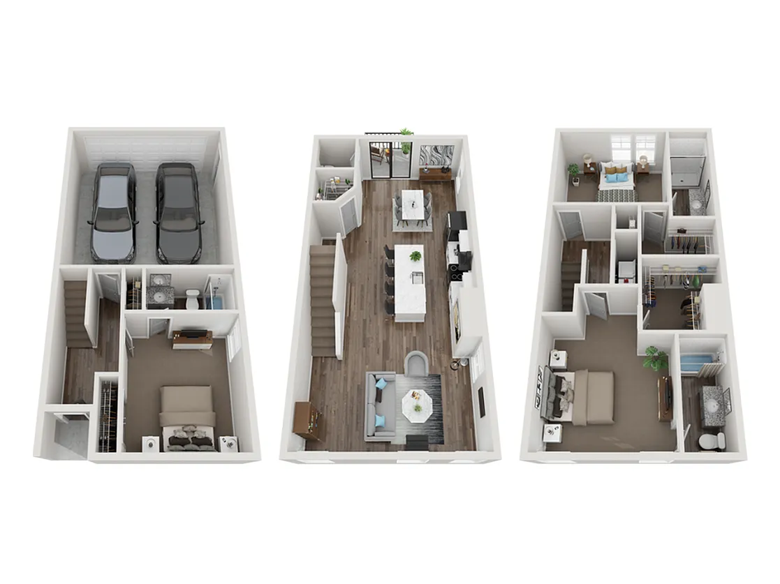 Floor plan Royal - Duplex