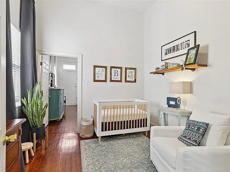 second bedroom, also functions well as an office