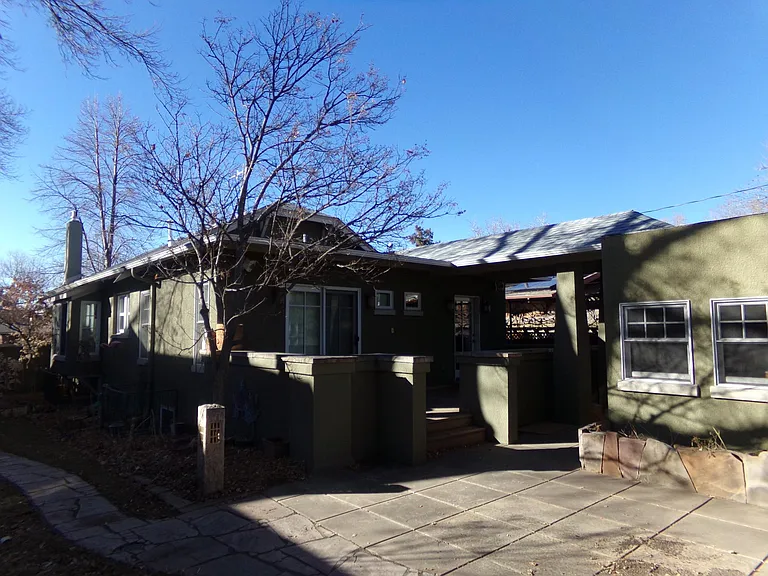 Back of home