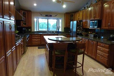 Custom cabinets and granite..