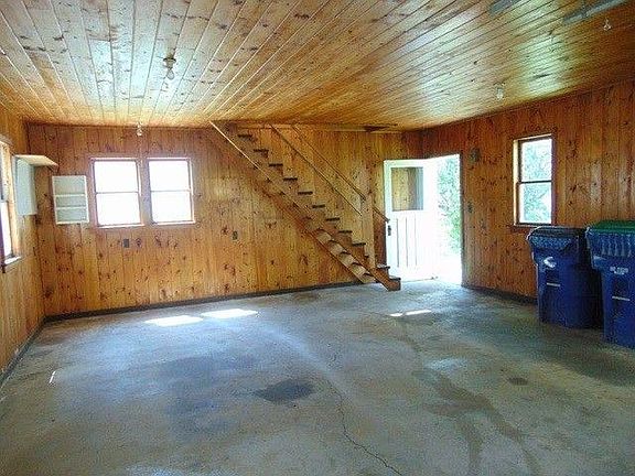 Double stall garage with loft area on top