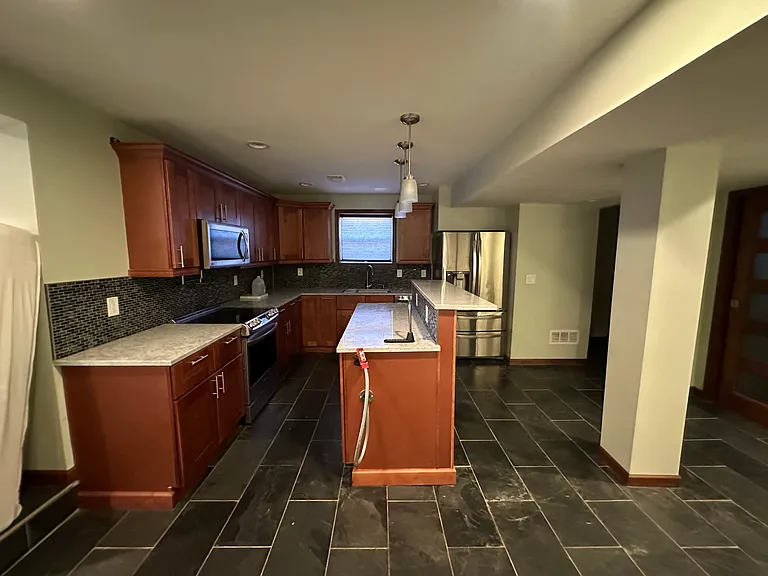 basement kitchen