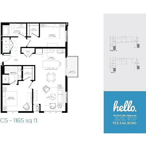 Floor plan C5