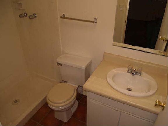 bathroom in master bed