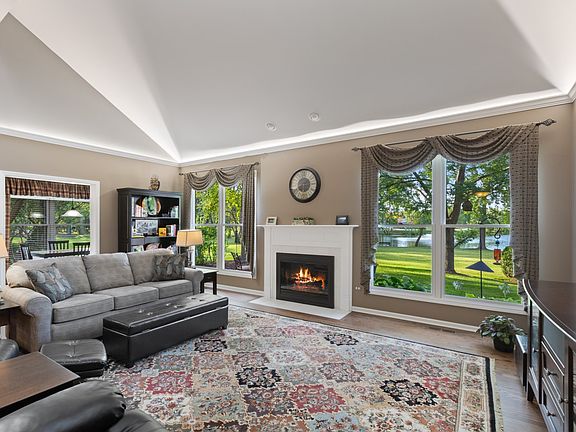 Living Room Overlooks Park & Pond