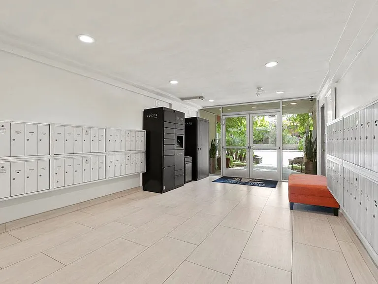 Lobby and Package Lockers
