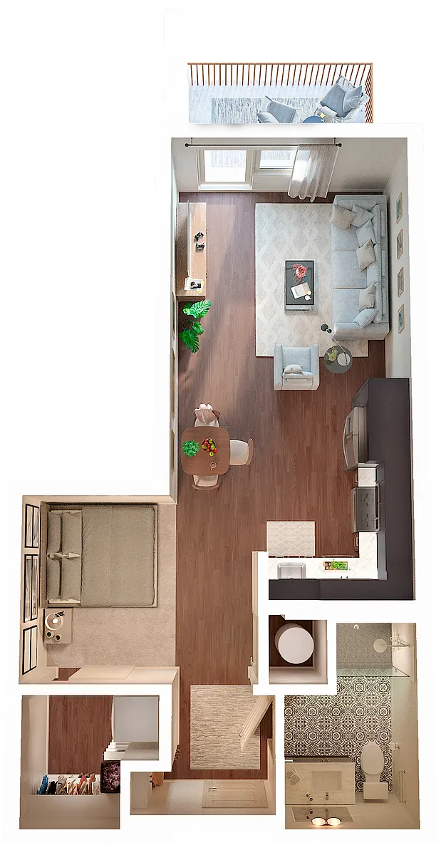 Floor plan S1B