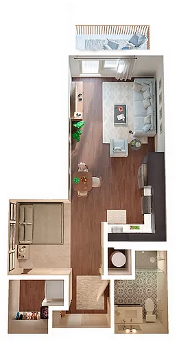 Floor plan S1B