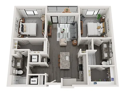 Floor plan B1