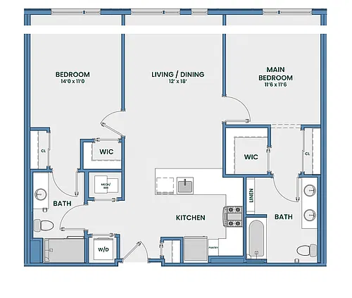 Floor plan B2