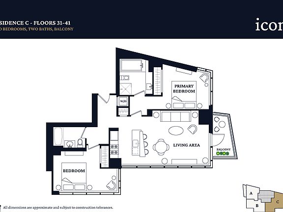 2nd image of 306 W 48th St APT 33C